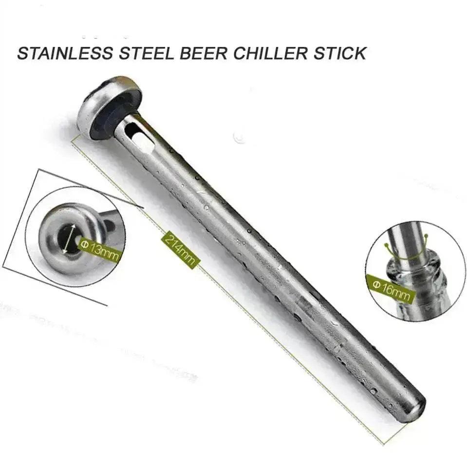 Beer Bottle Stainless Steel Cooler Stick