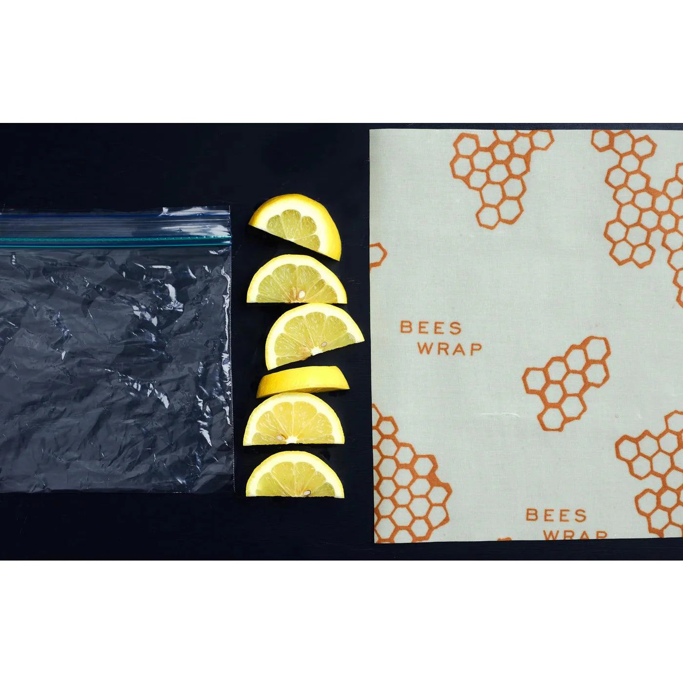 Bees Wrap - Bee-Hive Wrap Set 3/St Assorted Sizes Honeycomb