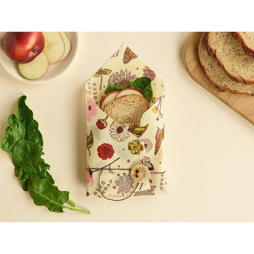 Bees Wrap - Meadow Magic Sandwich Wrap 32.5cm/13
