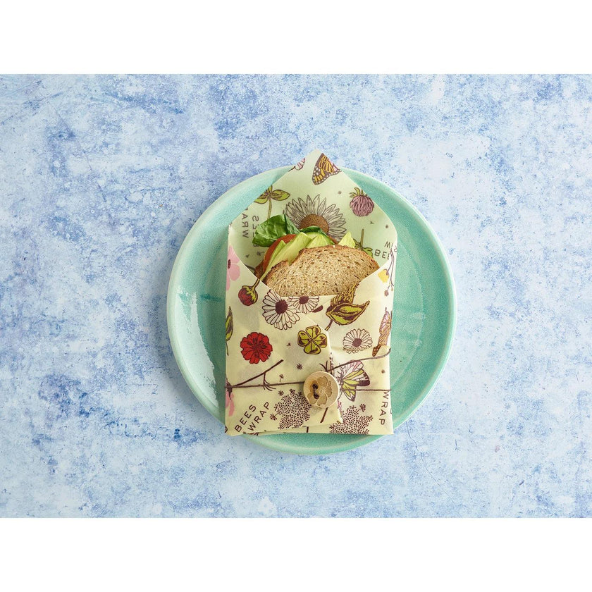 Bees Wrap - Meadow Magic Sandwich Wrap 32.5cm/13