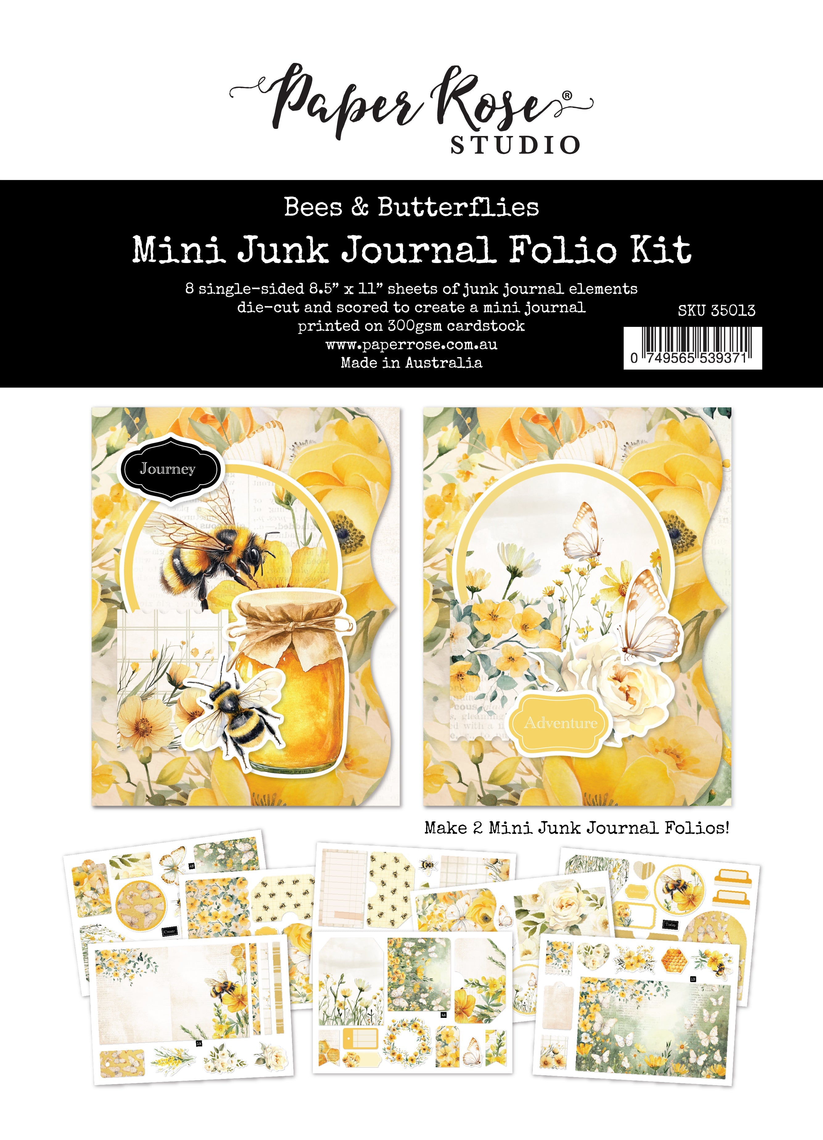 Bees and Butterflies 8.5