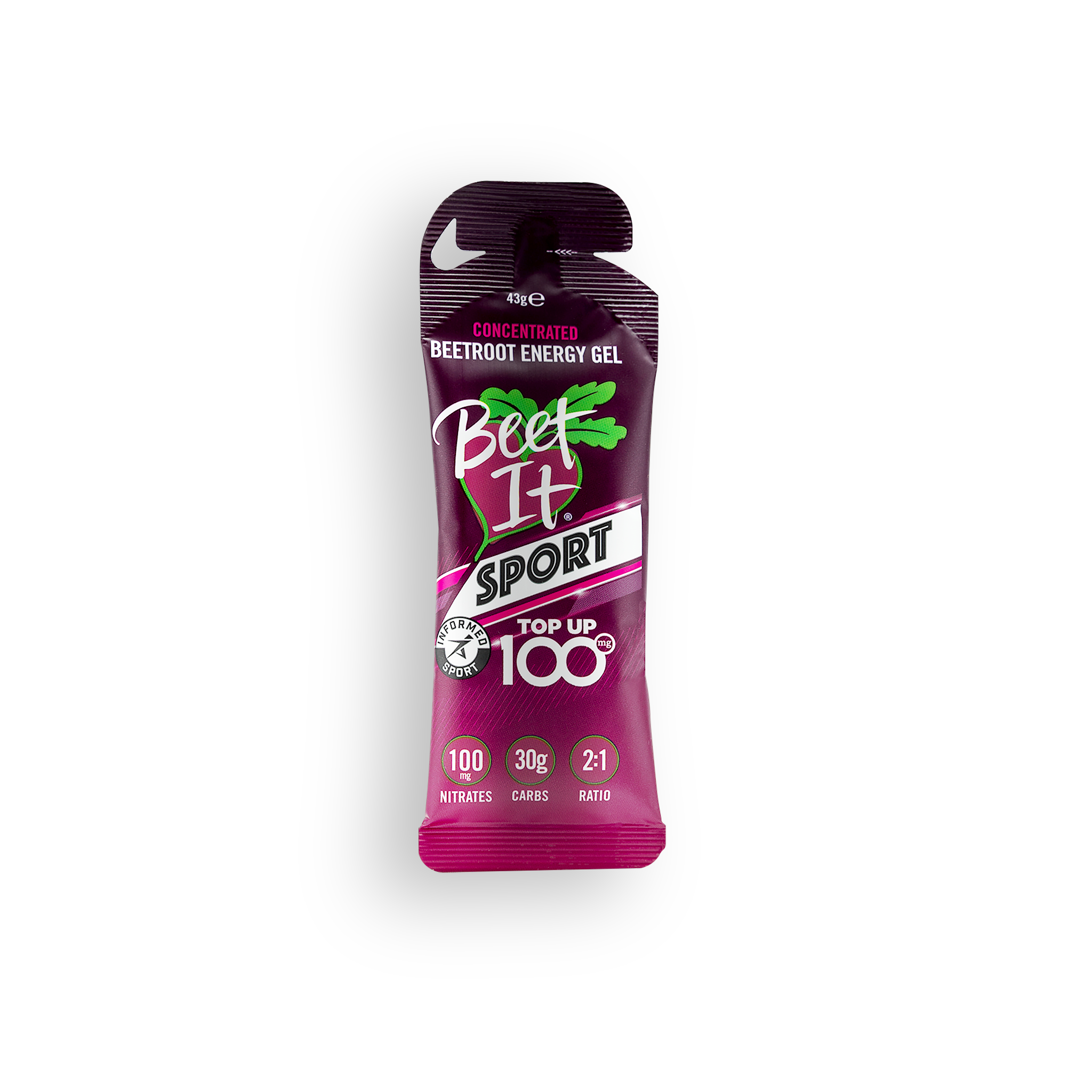 Beet It Sport Top Up 100 - 12 Energy Gels