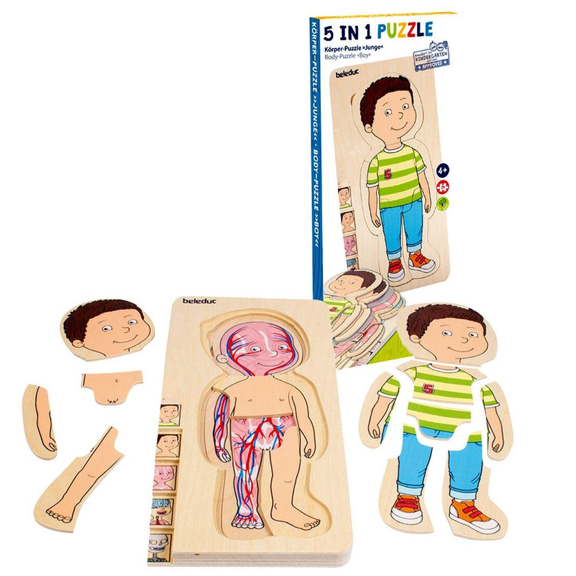 Beleduc - Body Puzzle - Boy