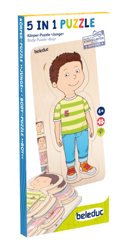 Beleduc - Body Puzzle - Boy