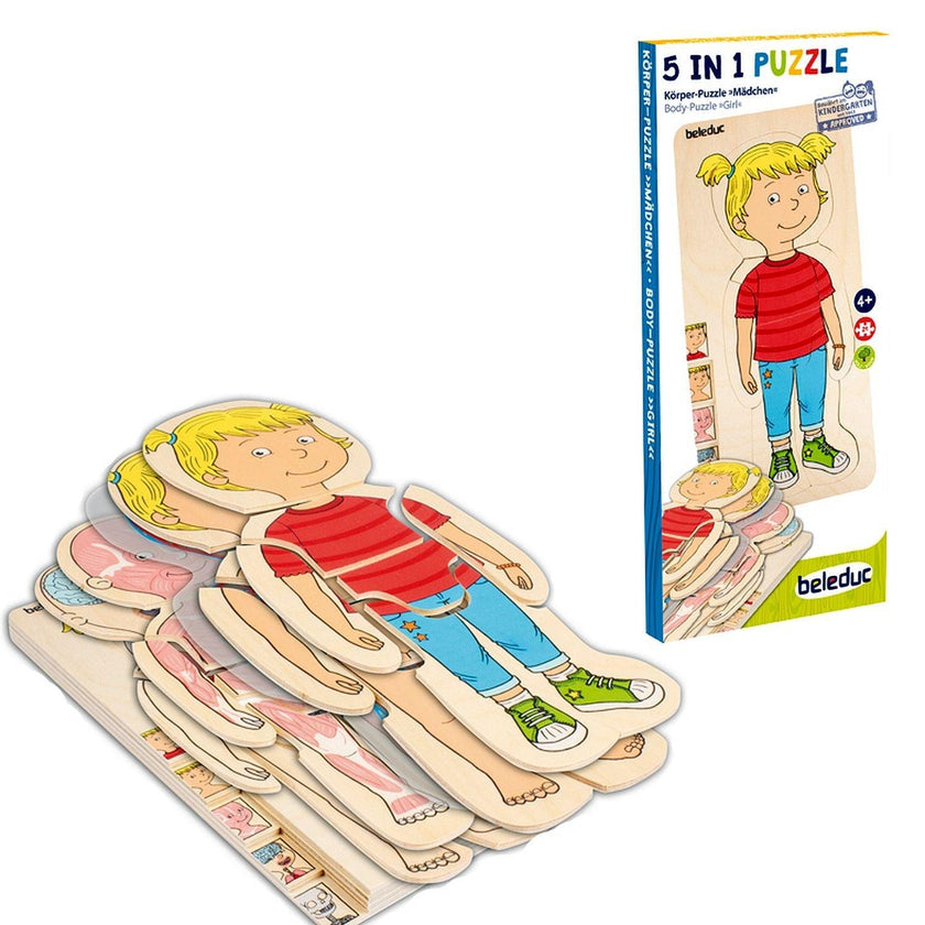 Beleduc - Body - Puzzle - Girl