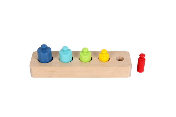 Beleduc - Colorful Cylinder Blocks