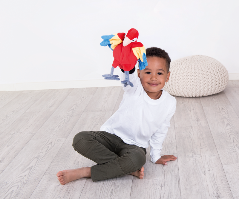 Beleduc - Handpuppet - Parrot