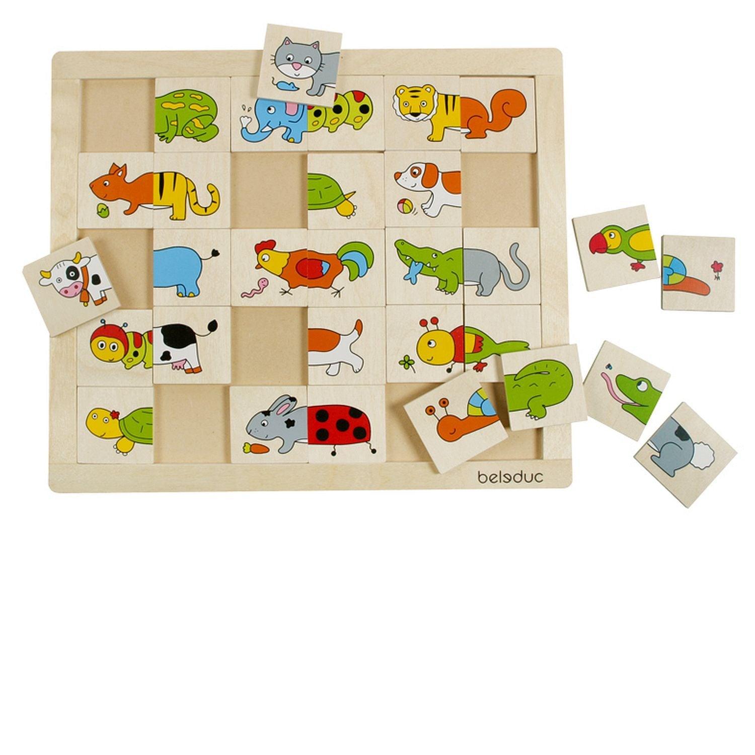 Beleduc - Match & Mix - Animals
