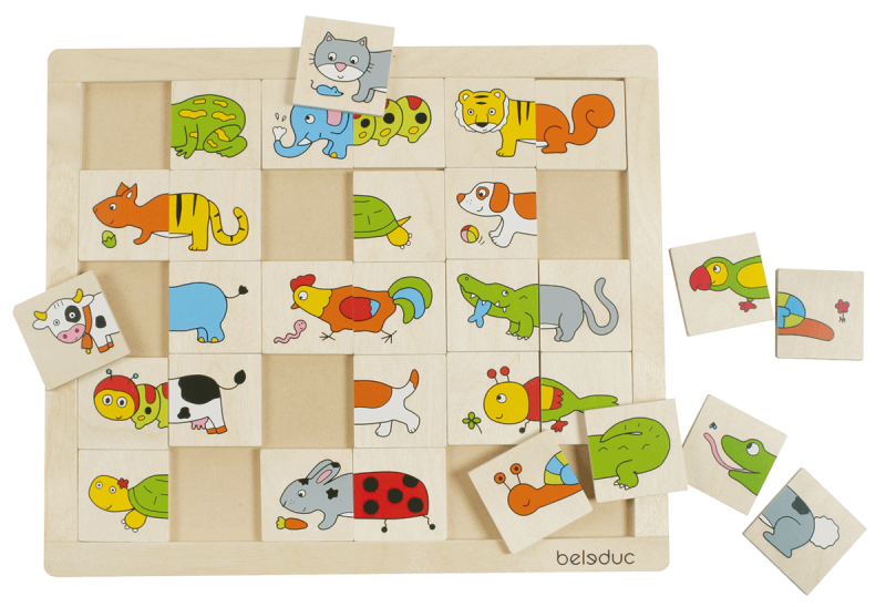 Beleduc - Match & Mix - Animals