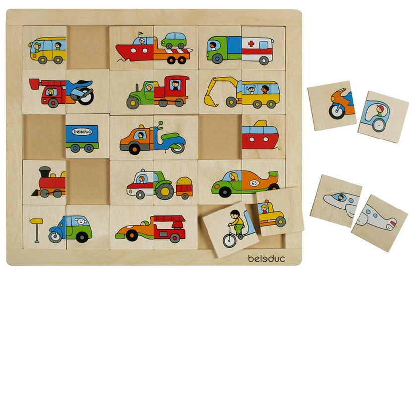 Beleduc - Match & Mix - Transport