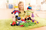Beleduc - Set of 8 Puppets - Puppetshow