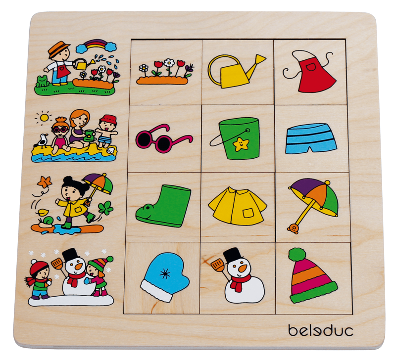 Beleduc - Sorting Set - seasons