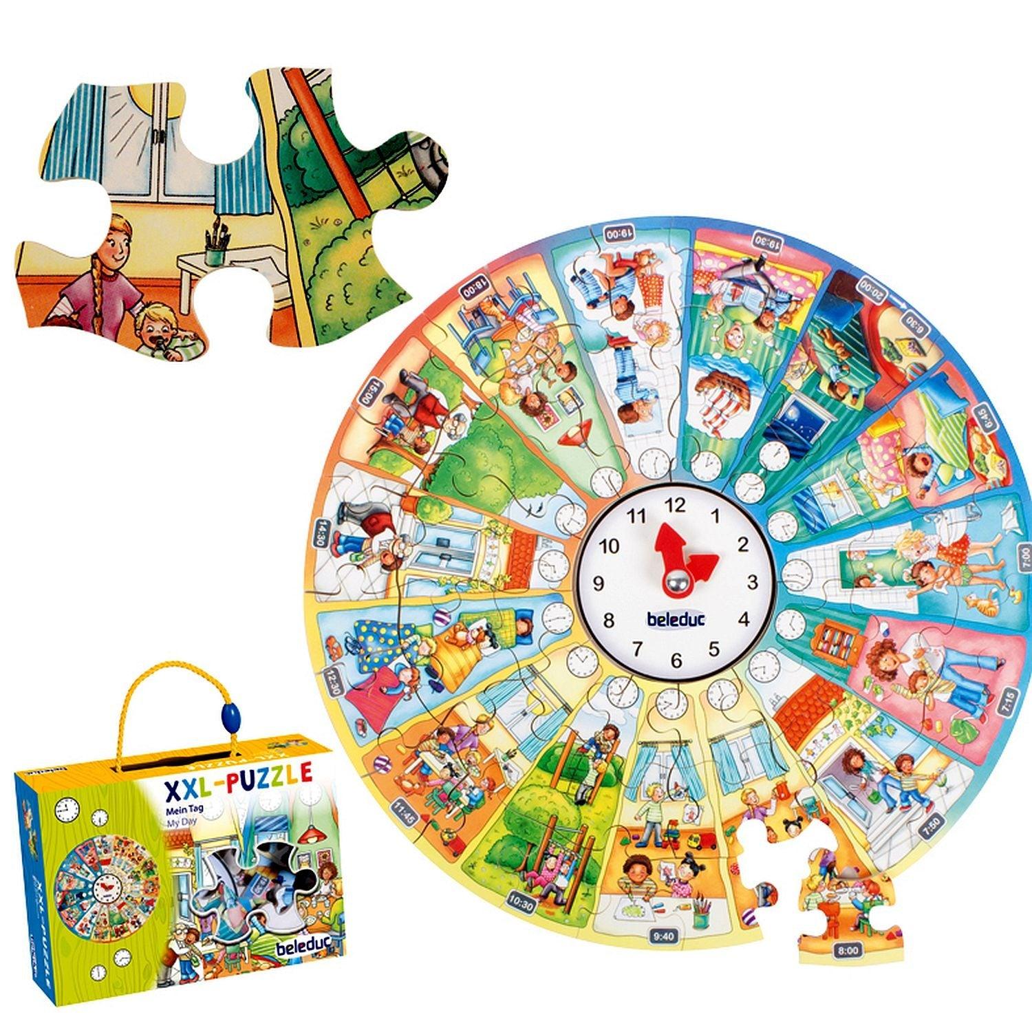 Beleduc - Puzzle éducatif XXL 