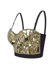 Golden Glow Party Top