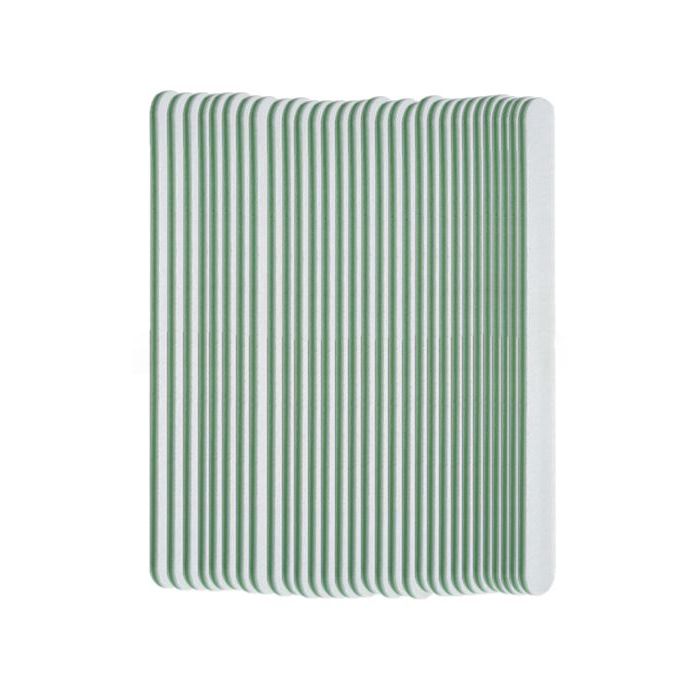 Belmonda - Sani File 100/180 Grit (Lavable/ Washable) Verte/Green/Lime Sanifile 10Pc/Pack
