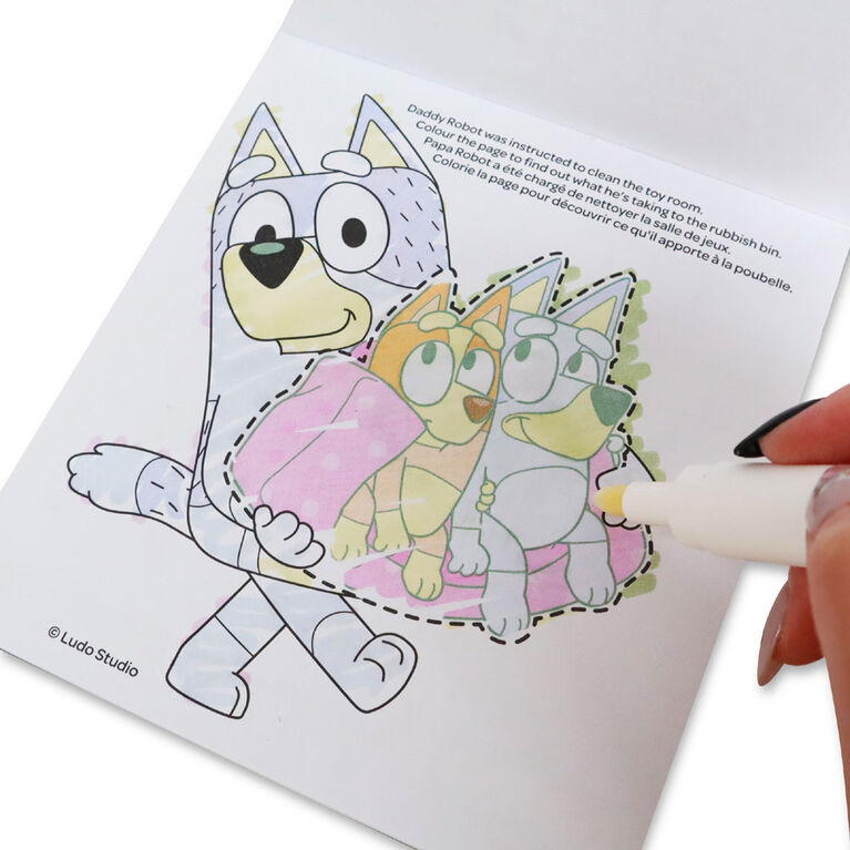 Bendon - BLUEY - IMAGINE INK MAGIC INK PICTURES - BILINGUAL