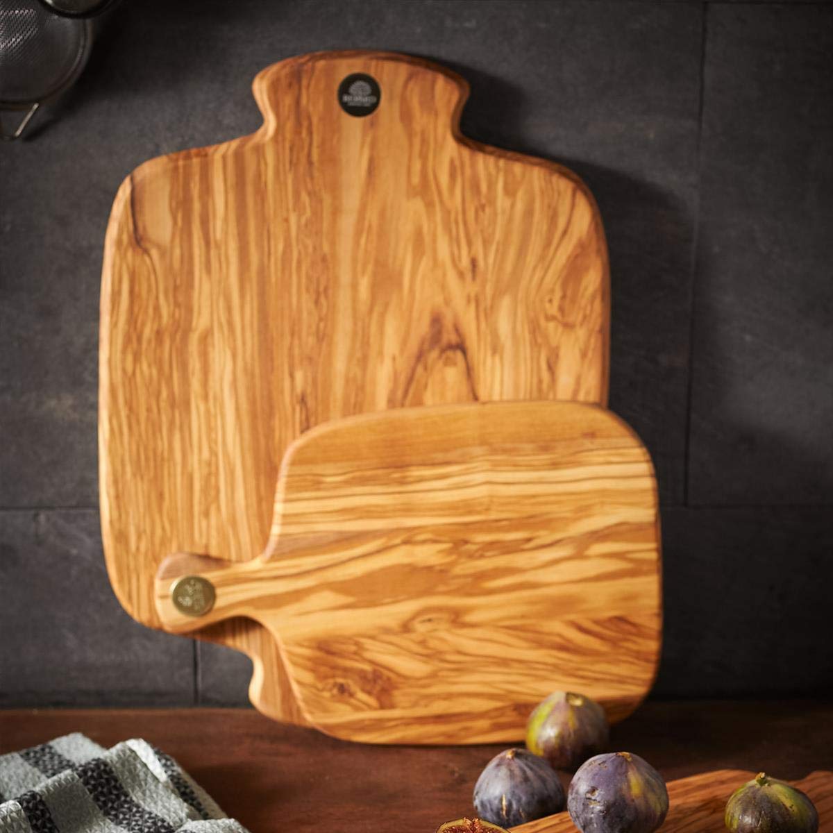 Berard - Cutting Board RACINE Large 40x30x1.7cm Olive Wood