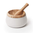 Berard - Mortar MILLENARI Blanc D20x11cm avec sac en coton D20x11cm avec sac en coton