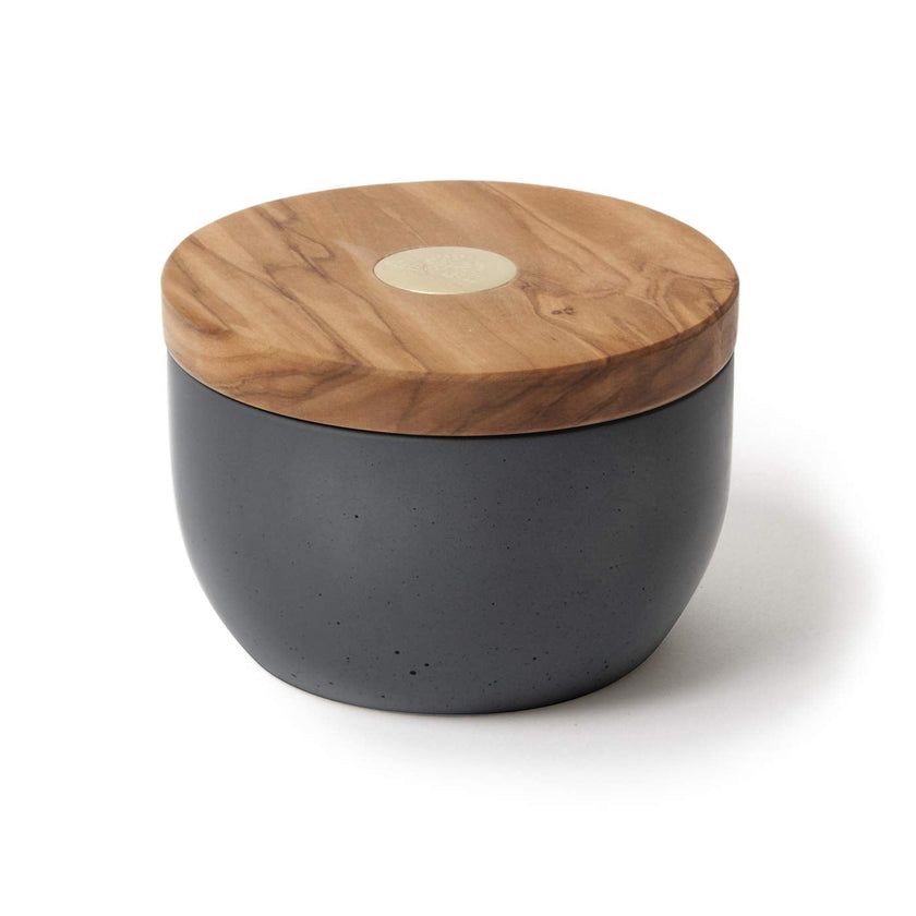 Berard - Salière ronde MILLENARI Gris D10x7cm
