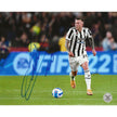 Federico Bernardeschi Autographed Juventus F.C. Dribbling 8x10 Photo