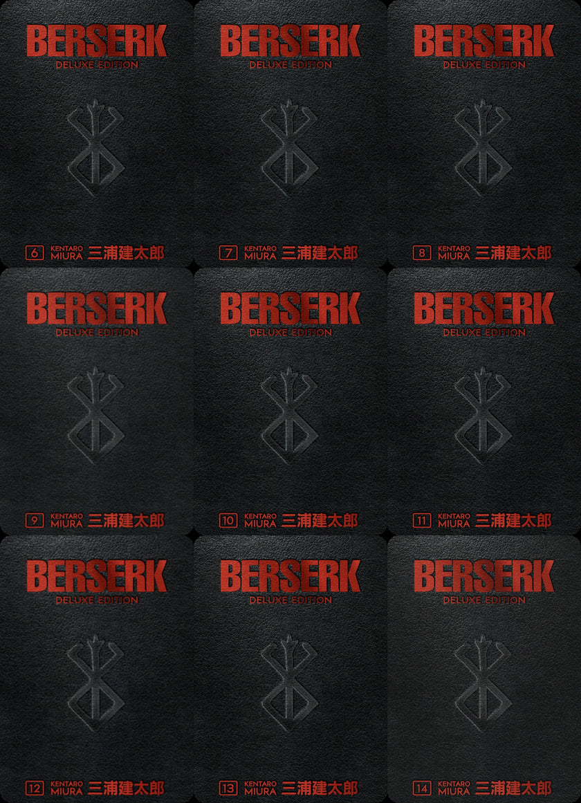 Berserk Post-Golden Age Deluxe Edition Manga Set (Vol. 6-14)