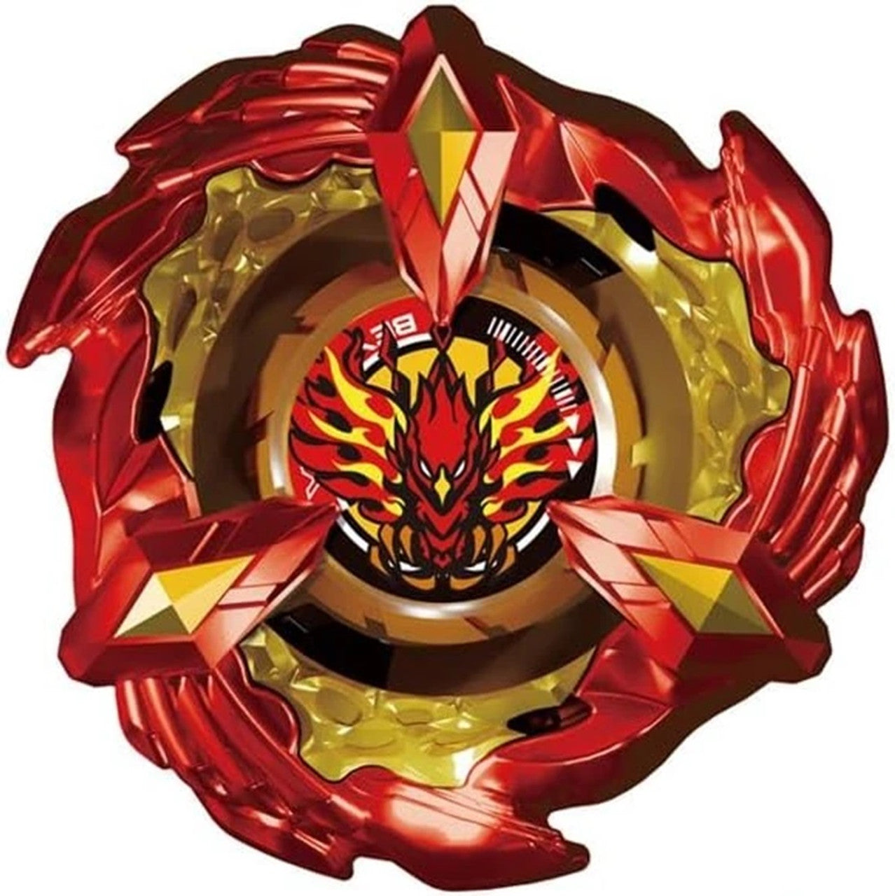 Takara Tomy Beyblade X Starter Set - BX-23 Phoenix Wing Metallic Red (with String Launcher)