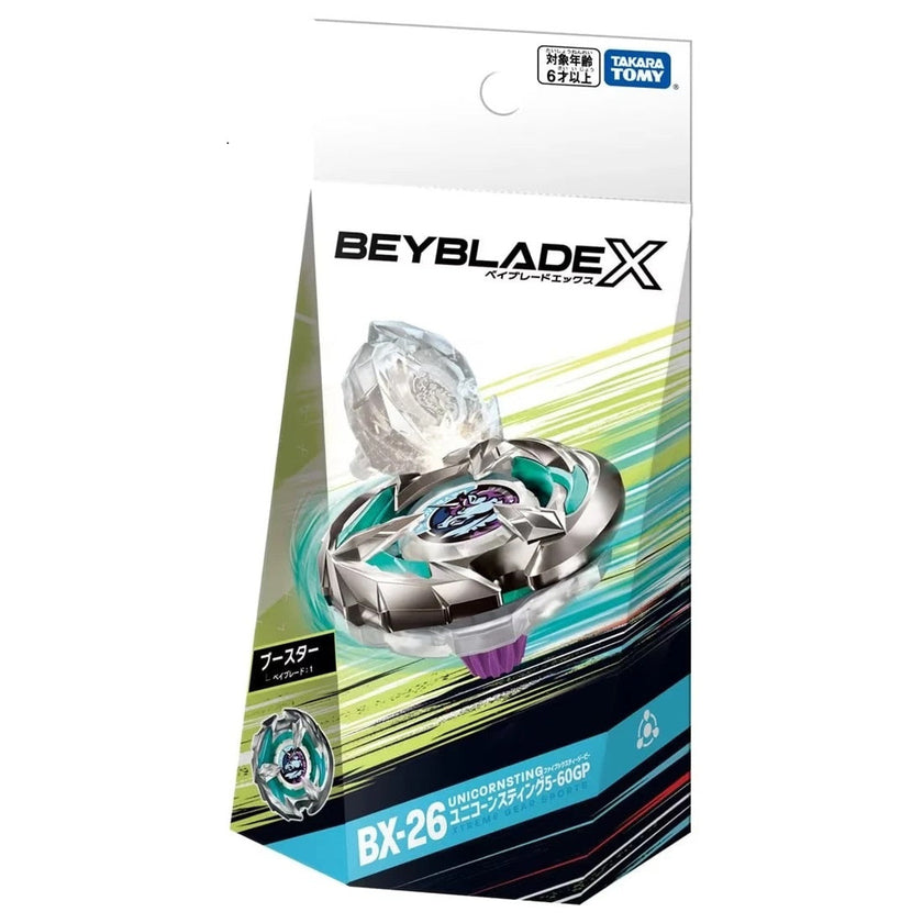 Takara Tomy Beyblade X Booster - BX-26 Booster Unicorn Sting
