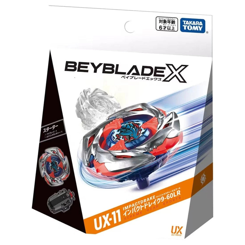 Takara Tomy Beyblade X Starter Set - UX-11 Impact Drake