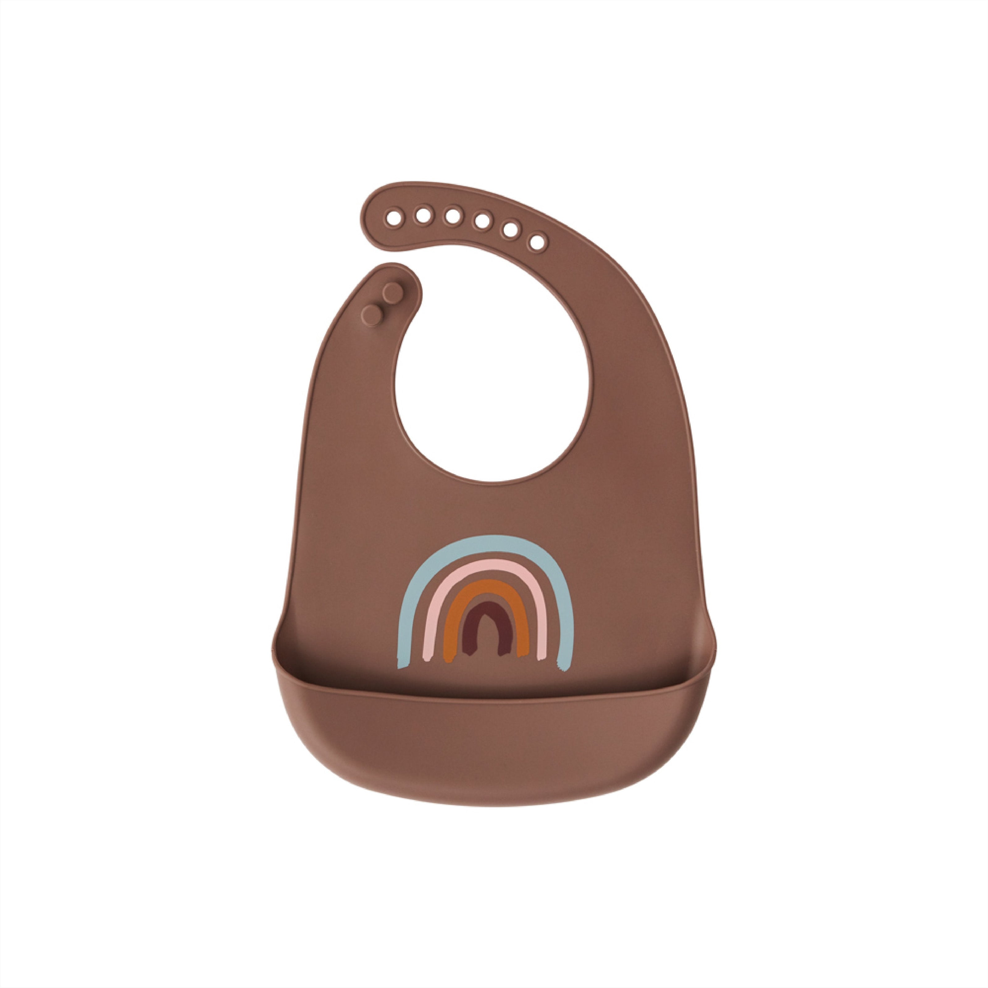 Bib Rainbow - Pack of 2 - Brown