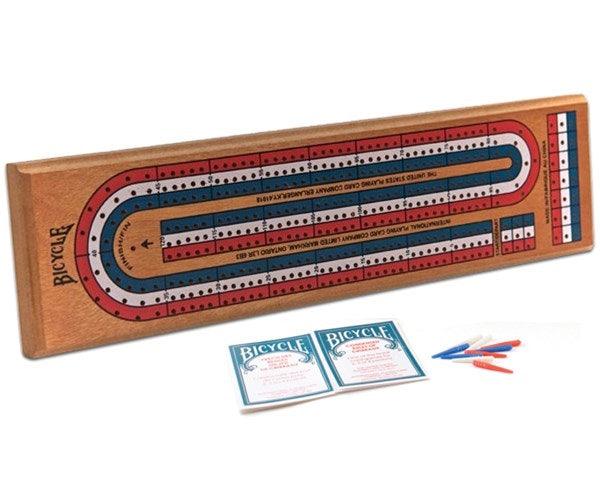 Bicycle - Cribbage Board - 3 Track - Color (Ea)