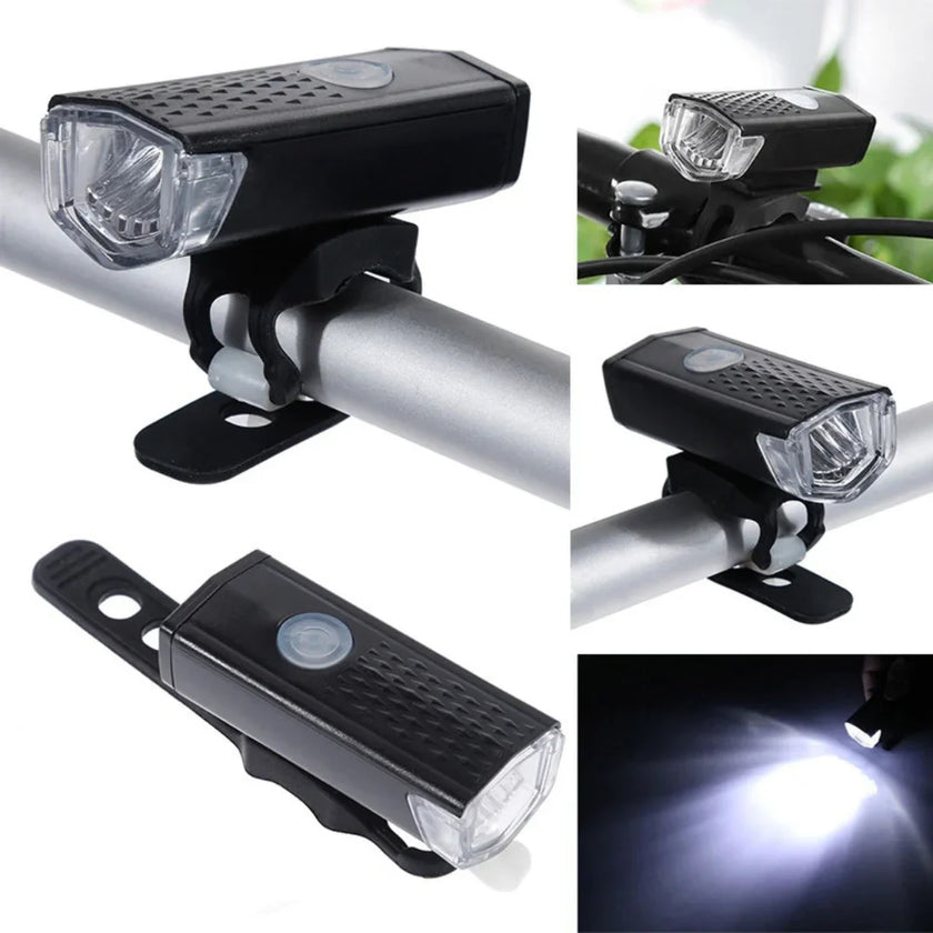 AO LED Rechargeable Bicycle Headlight