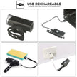 AO LED Rechargeable Bicycle Headlight