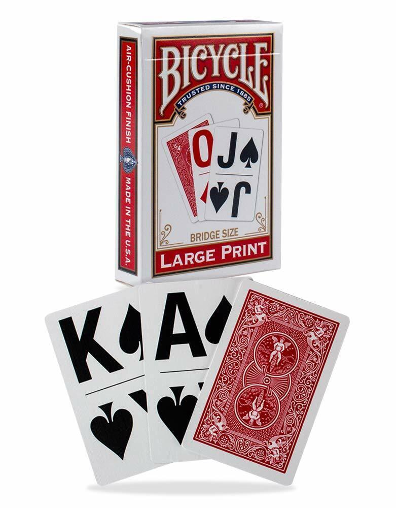 Bicycle - Lg Print Deck