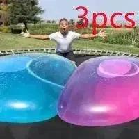 Big Inflatable Ball Children's Toy Elastic Ball Water Ball Bubble Ball Inflatable Ball