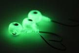 🍁Big Sky Titan 3/8oz Heavy Duty Jig Heads Glow 3/pack