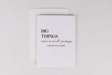 Big Things Small Packages