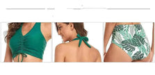 Women's Printed Parent-Child Split Bikini Set – 3 Colors S–XL