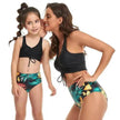 Women's Printed Parent-Child Split Bikini Set – 3 Colors S–XL