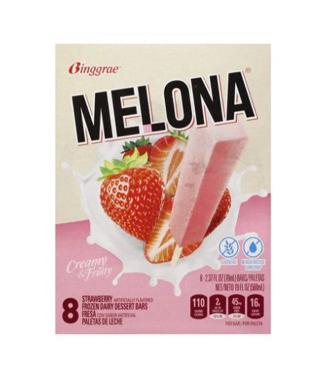 FZN: Binggrae Melona Strawberry Flavoured Ice Bar