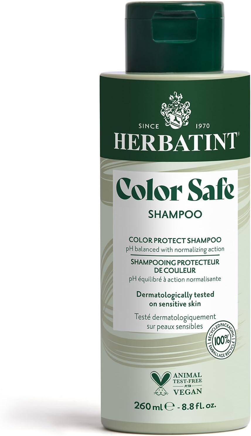 BioForce - Herbatint Color Safe Shampoo - Aloe Vera - 260 mL
