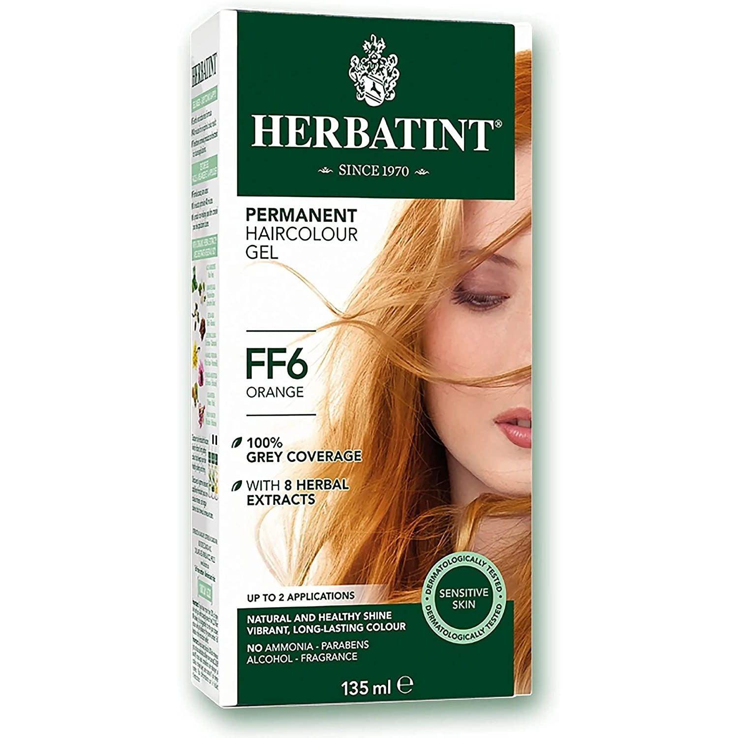BioForce - Herbatint - Permanent Hair Color - Ff6 Orange - 135ml
