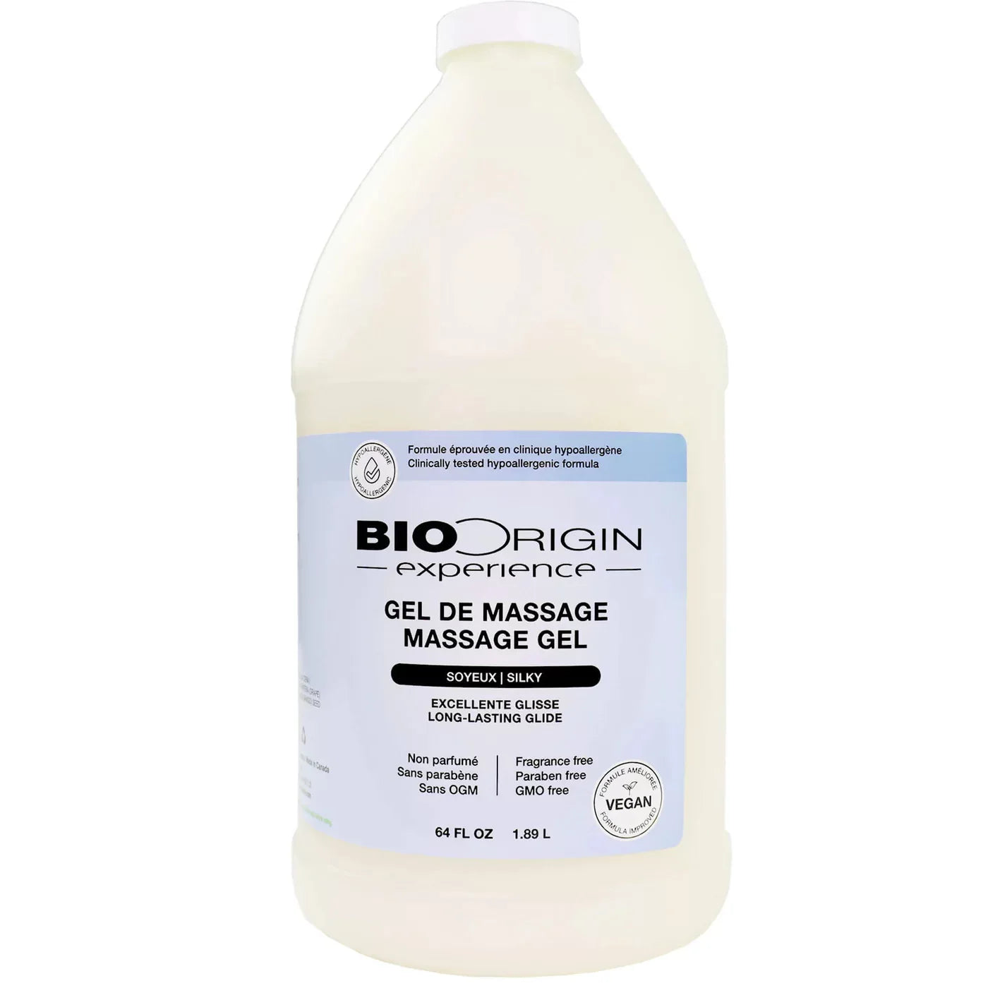 BioOrigin - SILKY Massage Gel - 1.89 L/64oz