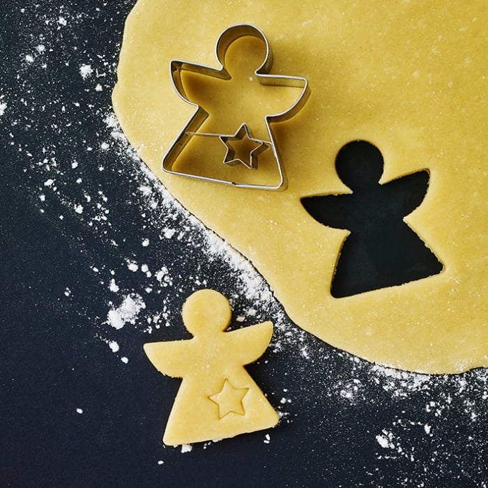 Birkmann - Cookie Cutter - Angel Geometric Cookie Cutter W/Internal Detailing