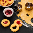 Birkmann - Cookie Cutter Linzer - Star Useable On Both Side W/Bandero