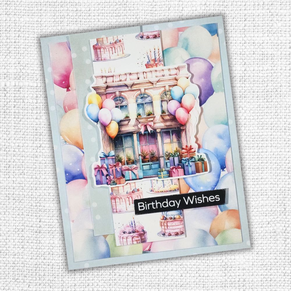 Birthday Fun Tags & Tickets Embossed Die Cuts 33309