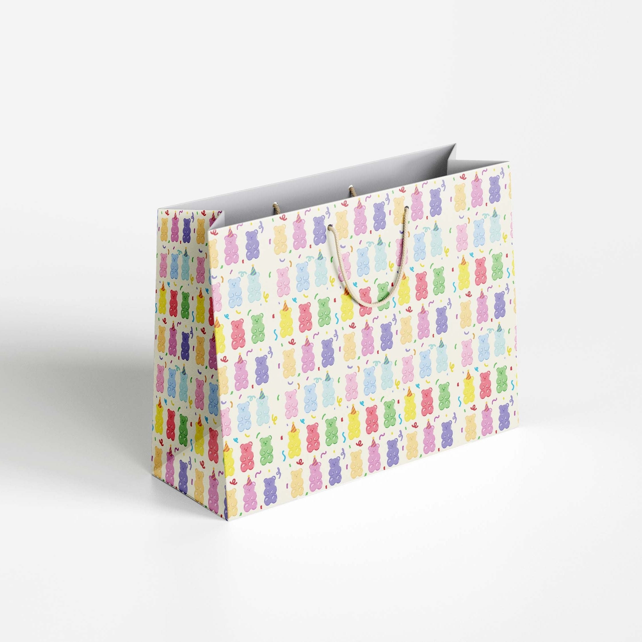 Gummy Bear Pattern Gift Bag