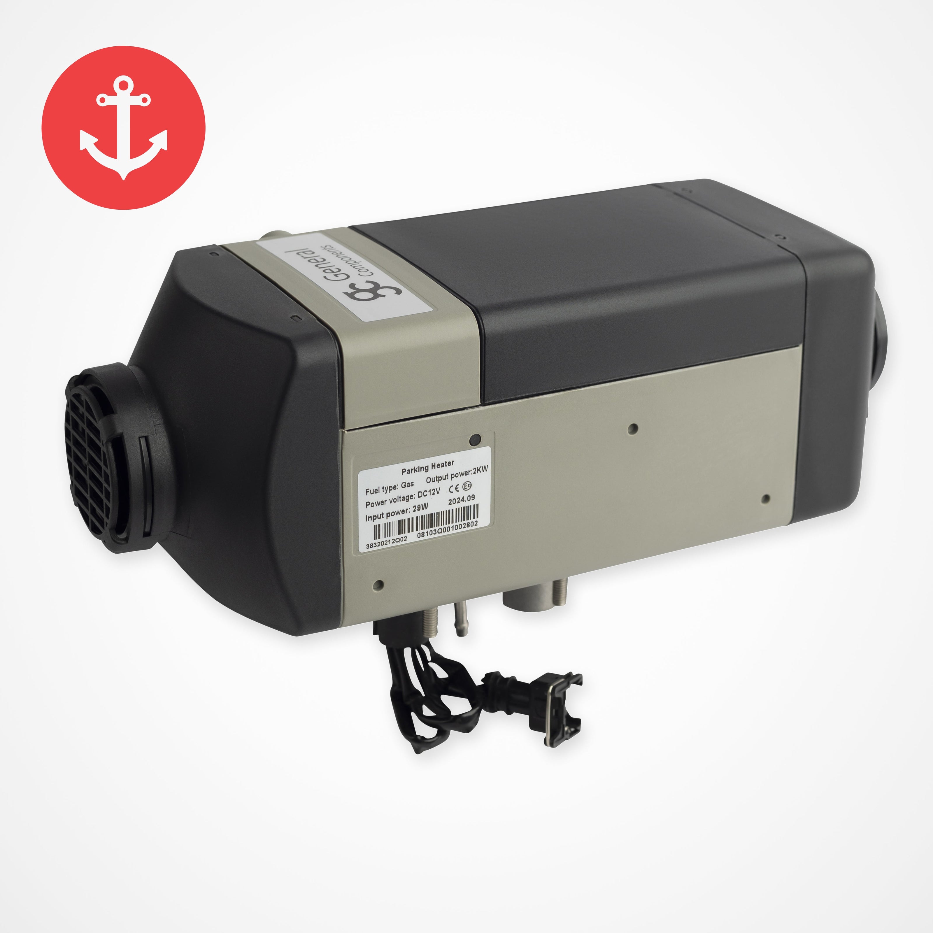 BISON 2000A Marine Heater Kit