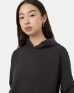 French Terry Cropped Hoodie