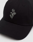 Flower Embroidery Peak Hat