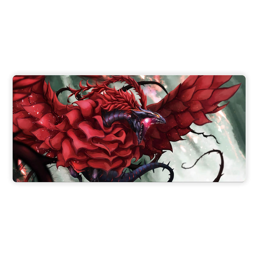 Tapis de souris Dragon Rose Noire